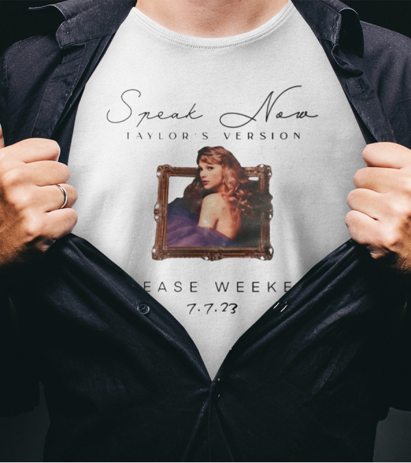 Speak Now Taylor's Version Release Weekend 7.7.23 T-Shirt
