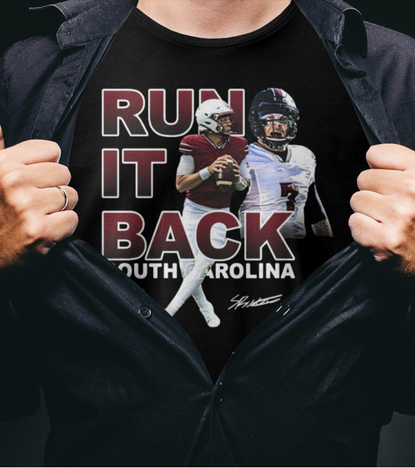 Run It Back South Carolina Football Spencer Signature T-Shirt
