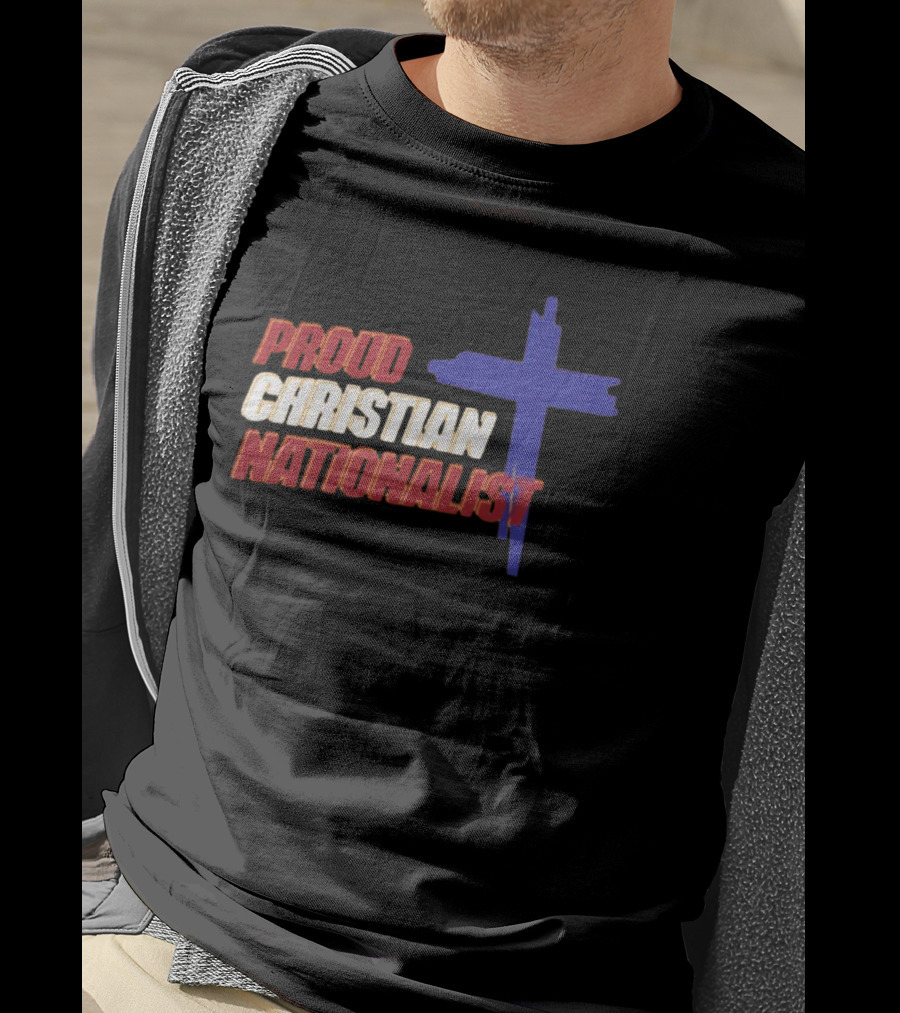 Proud Christian Nationalist Cross T-Shirt