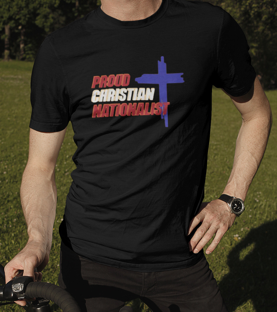 Proud Christian Nationalist Cross T-Shirt