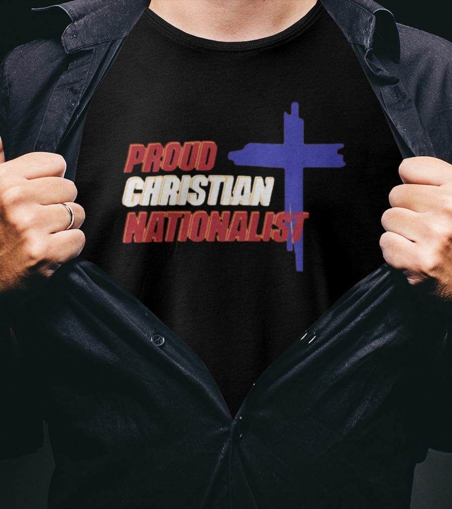 Proud Christian Nationalist Cross T-Shirt