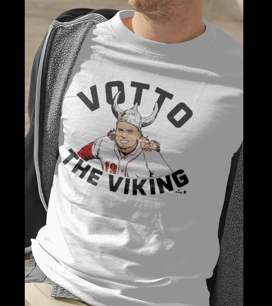 Cincinnati Reds Joey Votto Votto The Viking T-Shirt