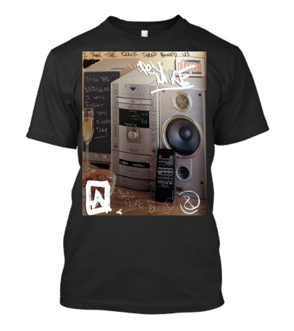 Open Mike Eagle Compact Disc Stereo Unit Wrunk Liquid Swords T-Shirt