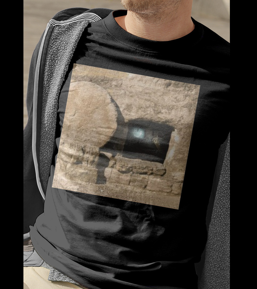 Reboot Van Cave With Stone Doorway And Tech Screen T-Shirt