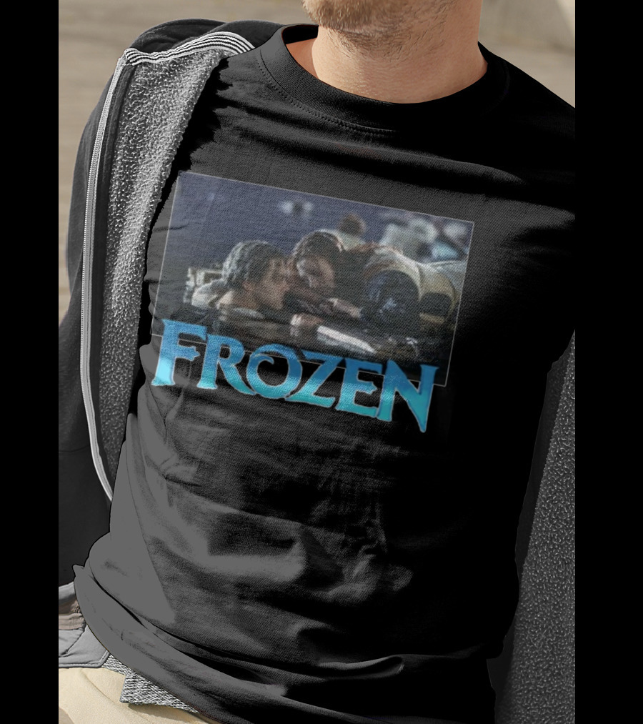 Rose Dewitt Bukater Frozen Ice Water Scene T-Shirt