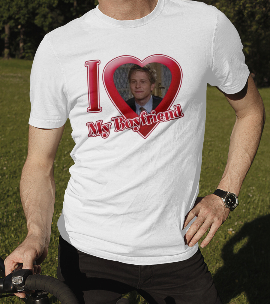 I Love My Boyfriend Logan Huntzberger T-Shirt