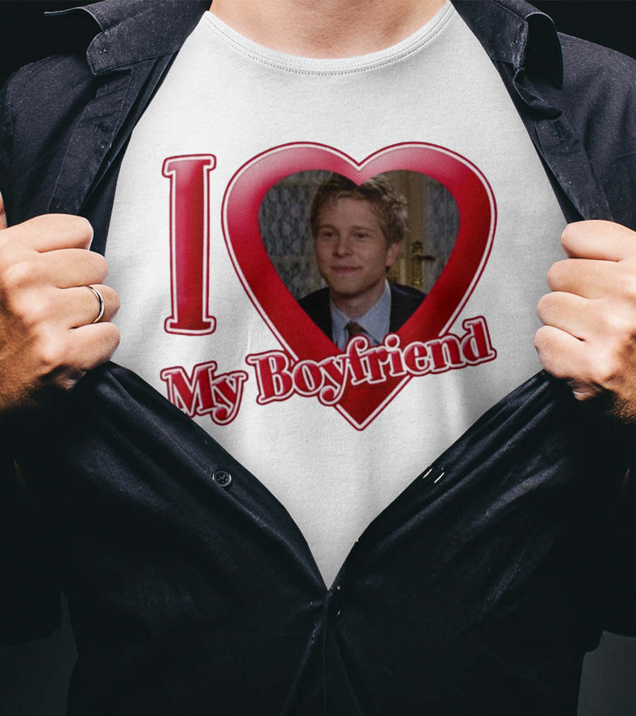 I Love My Boyfriend Logan Huntzberger T-Shirt