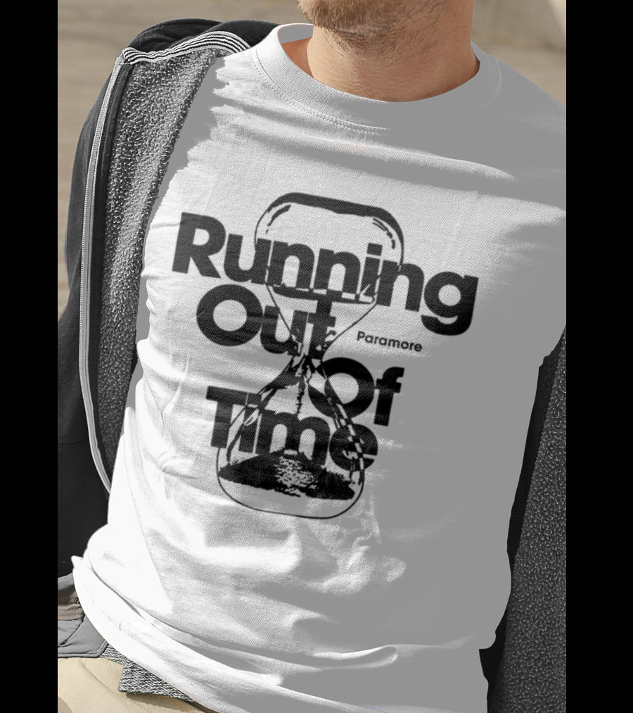 Paramore Running Out Of Time Hourglass T-Shirt