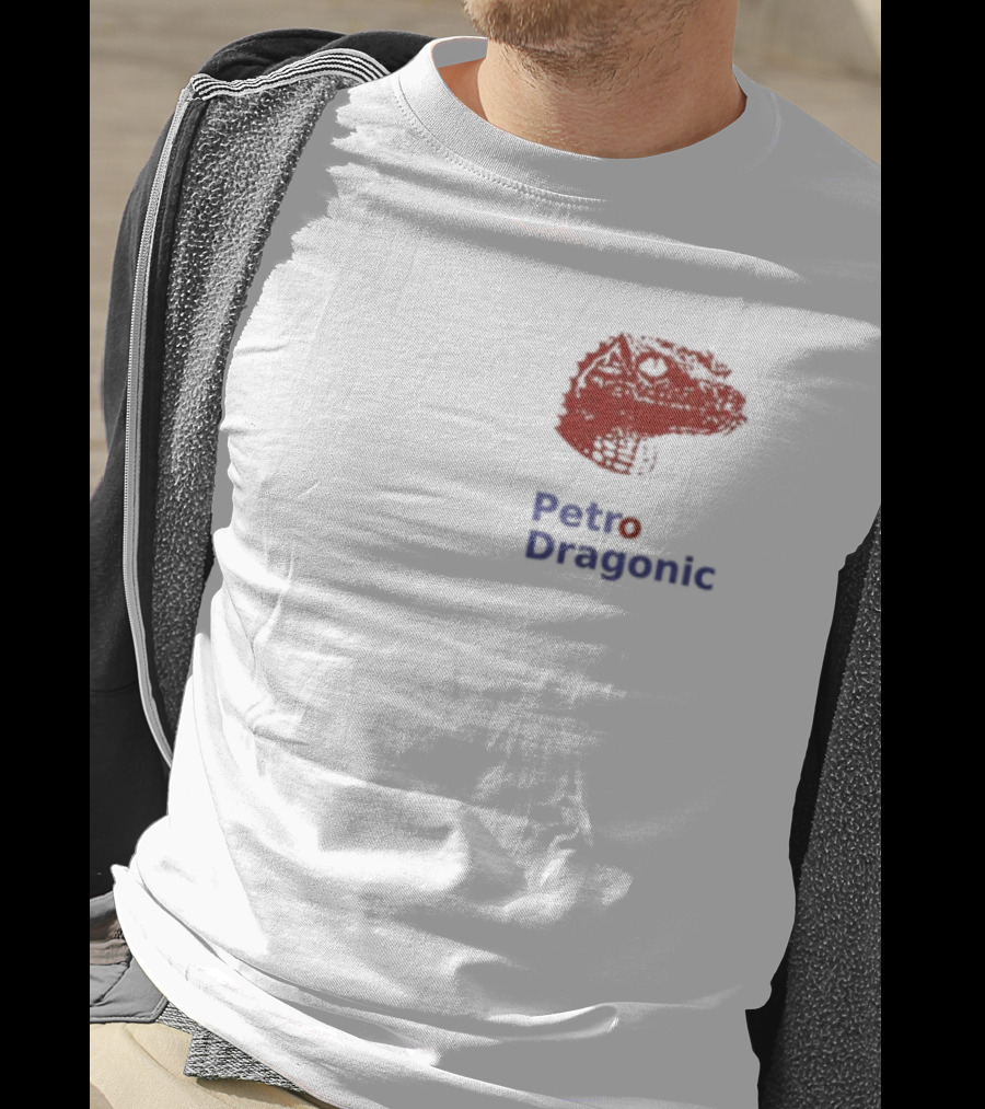 Petro Dragonic ACDC Dinosaur Skull T-Shirt