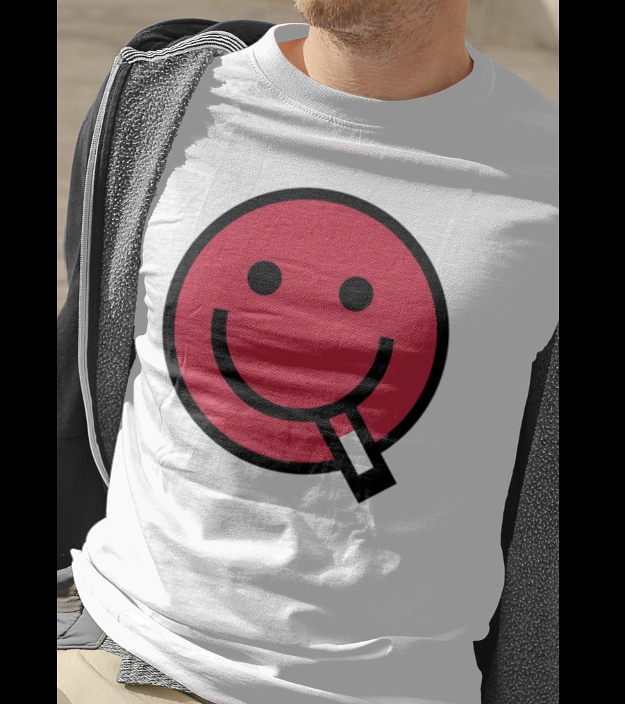 Shopsludgelife Cyggy Smiley Face Tongue T-Shirt