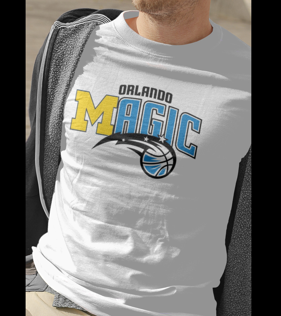 Orlando Magic Michigan Sports Collab Swanky Wolverine T-Shirt