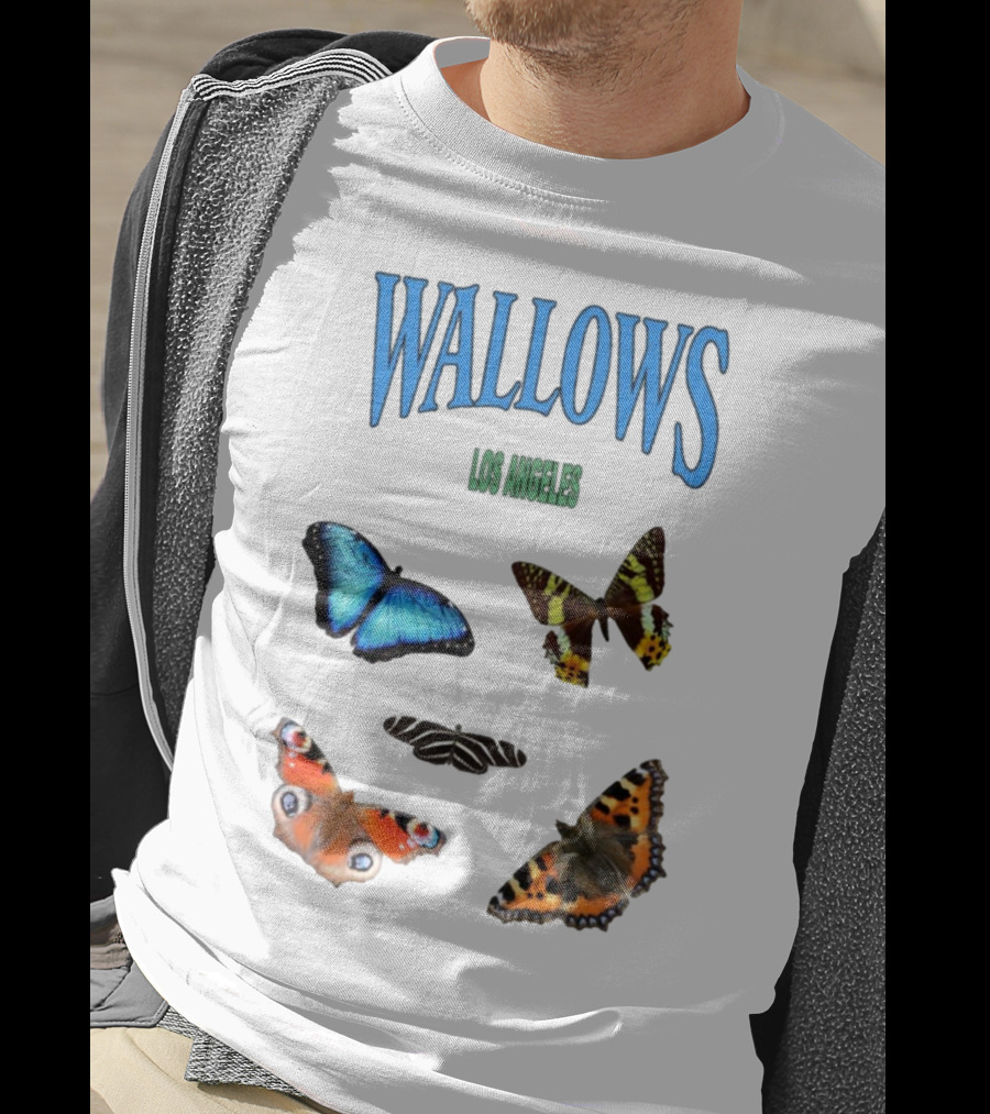 Wallows Los Angeles Butterflies T-Shirt