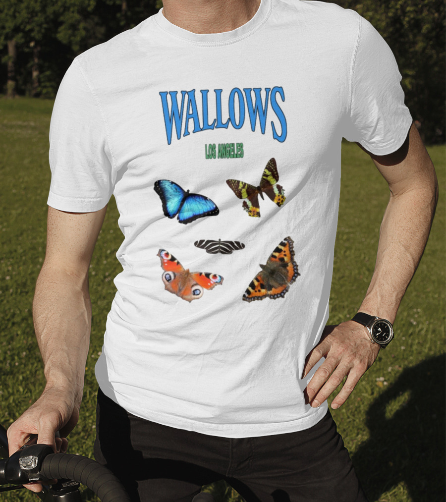 Wallows Los Angeles Butterflies T-Shirt