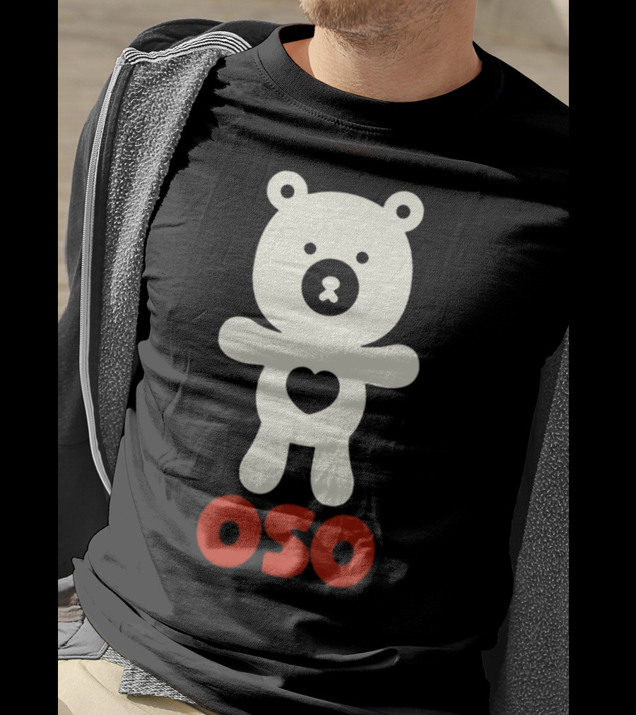 Wicked Naughty Oso Gay Bear Heart T-Shirt