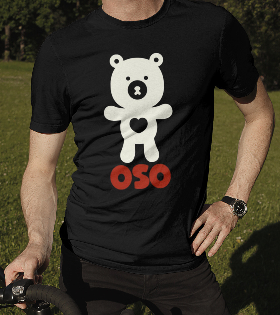 Wicked Naughty Oso Gay Bear Heart T-Shirt