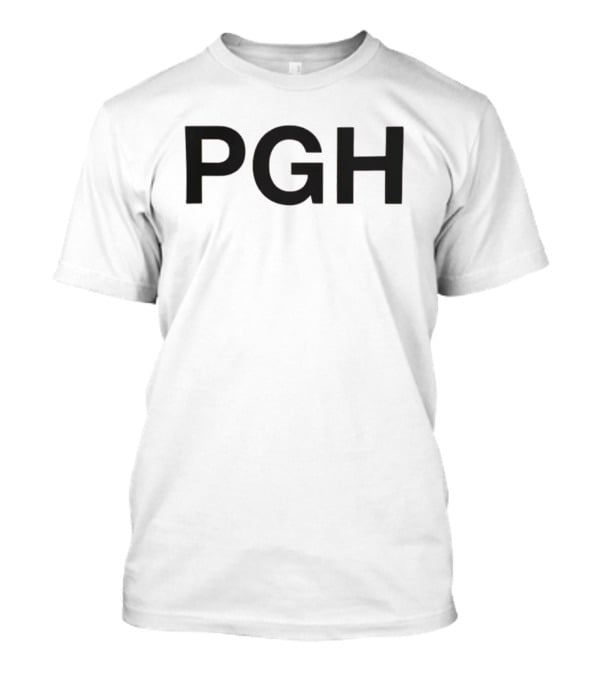 Pittsburgh PGH Text T-Shirt