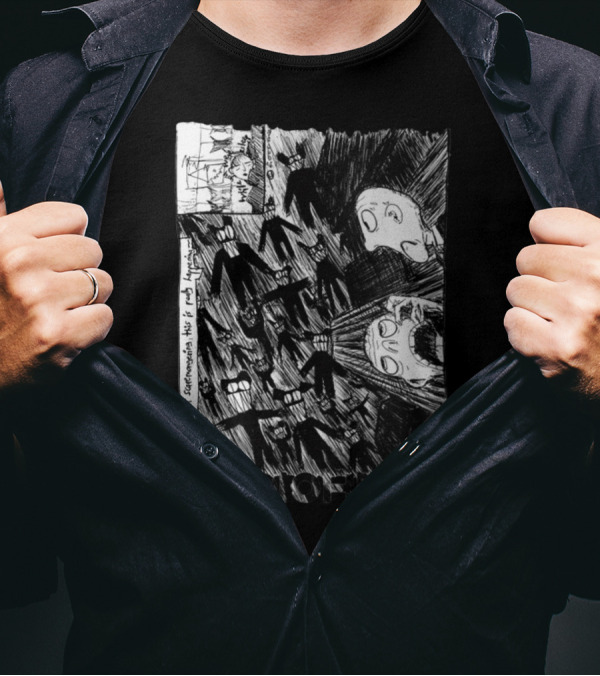 Radiohead Scribble We Are Not Scaremongering This Is Really Happening T-Shirt