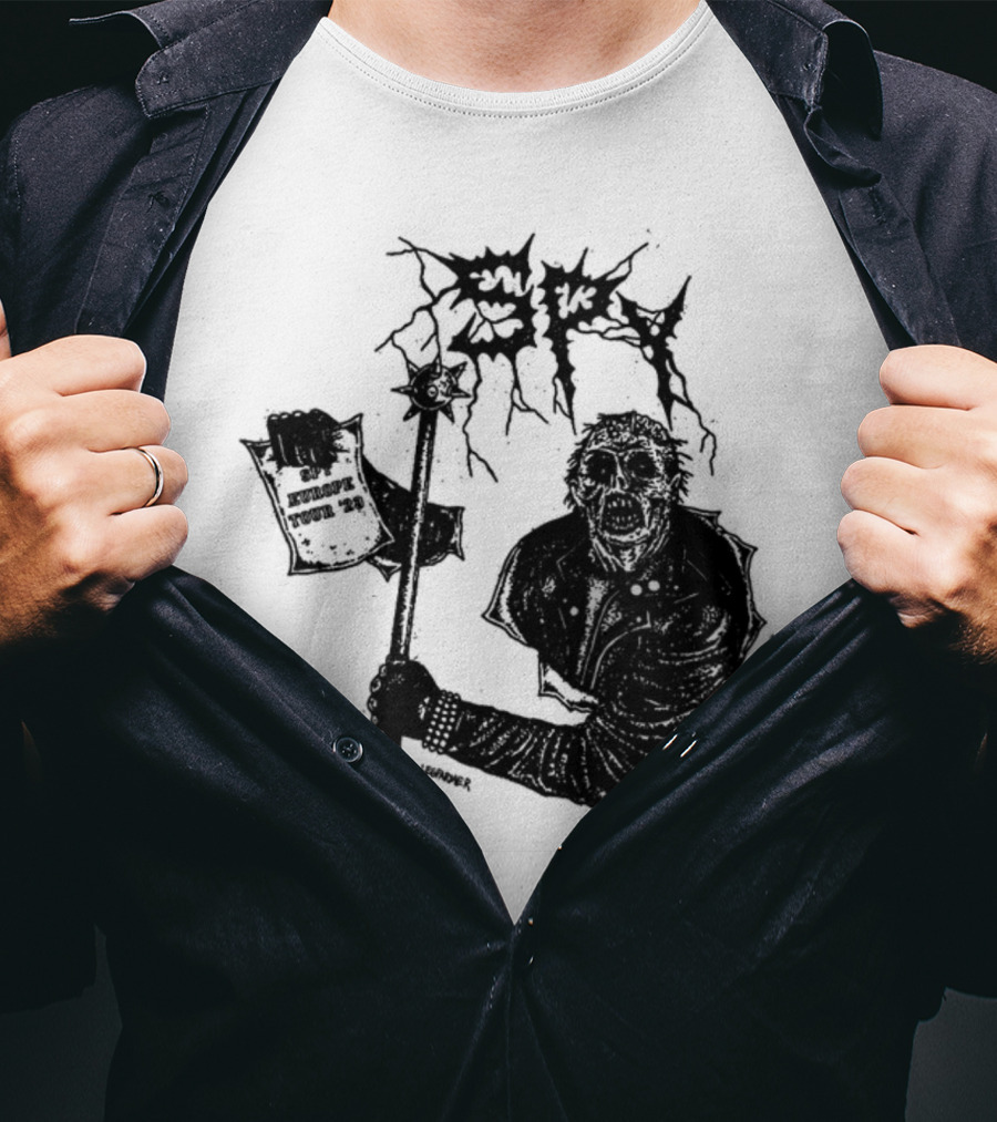 Spy Worldwide Outbreak Fest 23-06/25 Metal Zombie T-Shirt