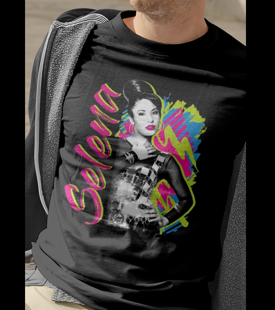 Selena Vibrant Neon T-Shirt