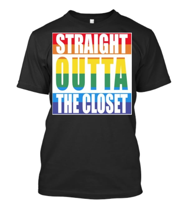 Noah Schnapp Straight Outta The Closet Rainbow T-Shirt