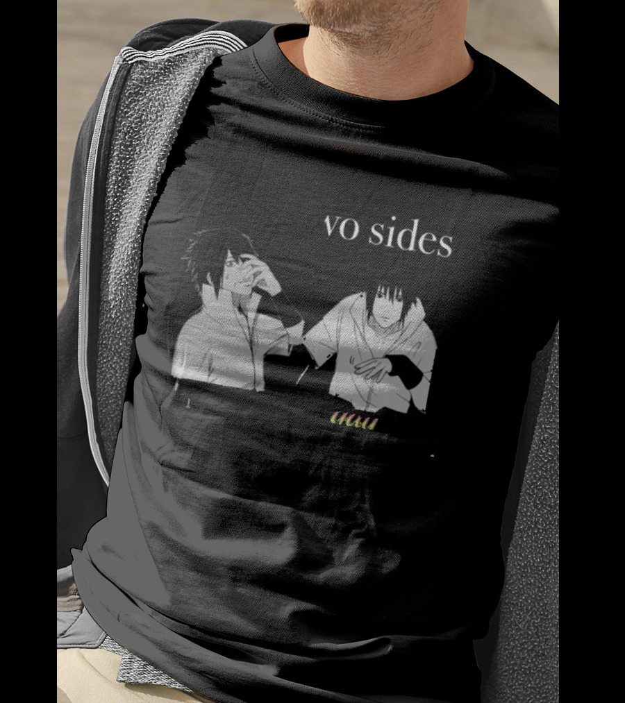 I Have Two Sides Mentally Unstable Gay Anime Character Contrasts T-Shirt