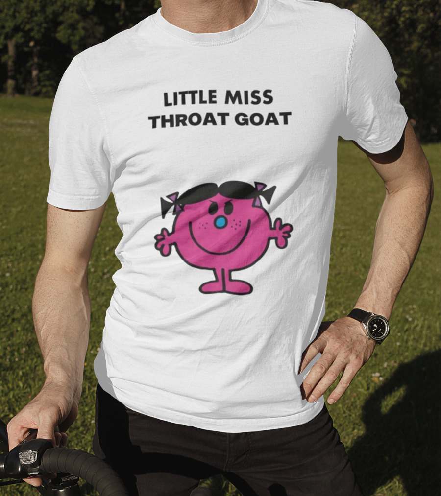 Little Miss Throat Goat Mr. Men T-Shirt