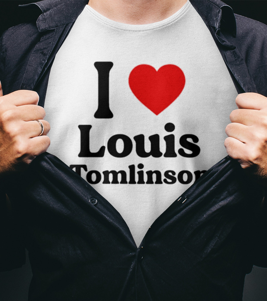 I Love Heart Louis Tomlinson T-Shirt
