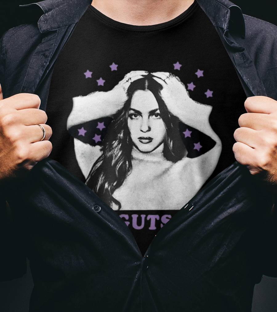 Guts Olivia Rodrigo New Stars T-Shirt