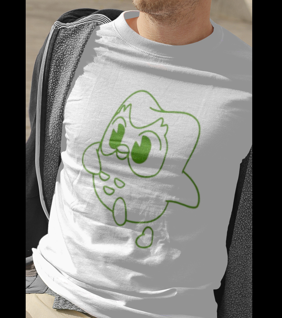 Duo Strut Glow In The Dark Outline Character T-Shirt