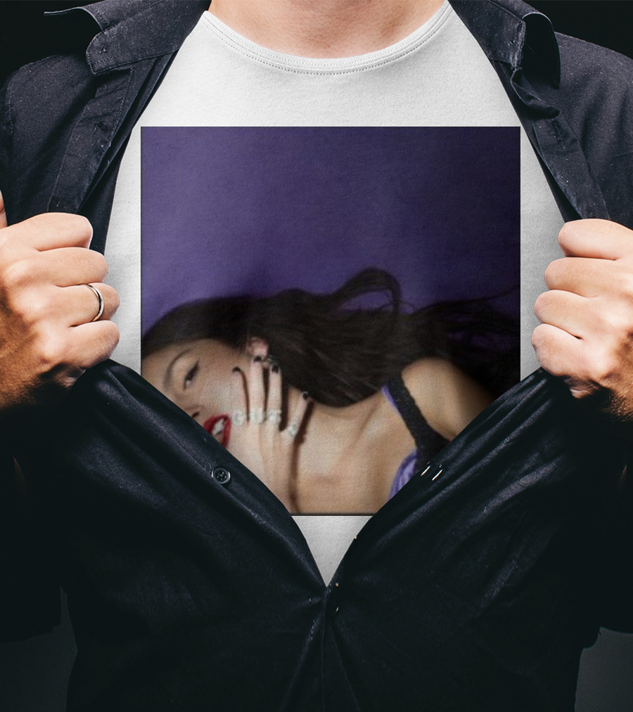 Olivia Rodrigo Guts Vinyl Purple Aesthetic T-Shirt