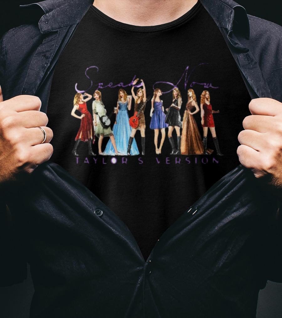 Speak Now Taylor's Version Fashion Evolution T-Shirt