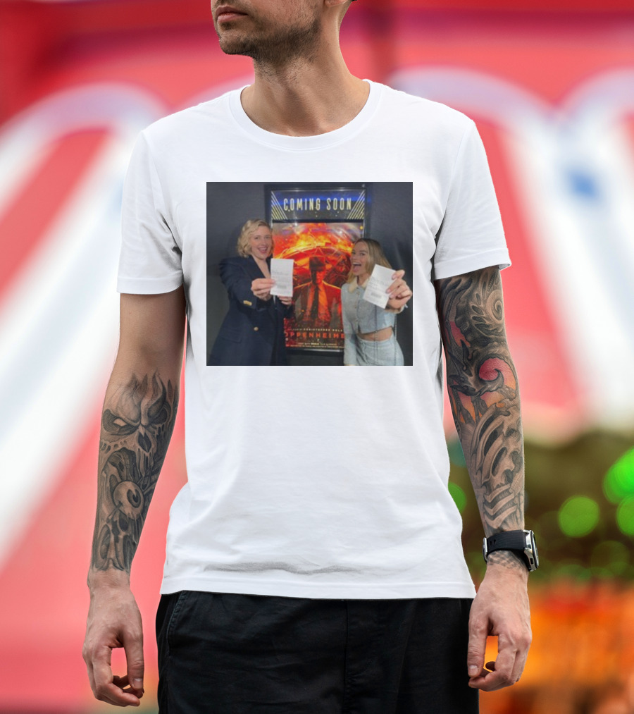 Coming Soon Greta Gerwig Margot Robbie Oppenheimer Movie T-Shirt
