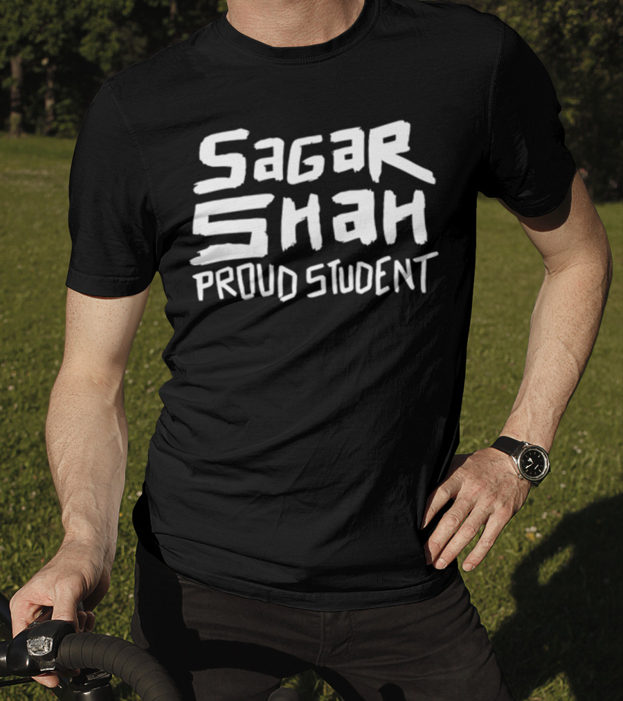 Sagar Shah Proud Student Chess Enthusiast Collection T-Shirt