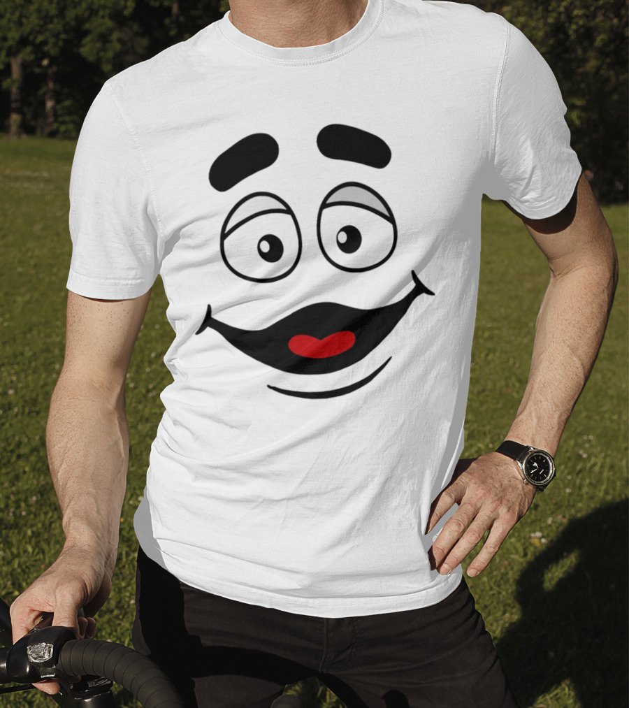 Goldenarchesunlimited Grimace Face Character Expression T-Shirt