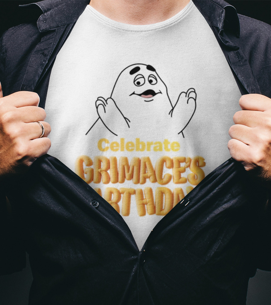 Celebrate Grimace's Birthday T-Shirt