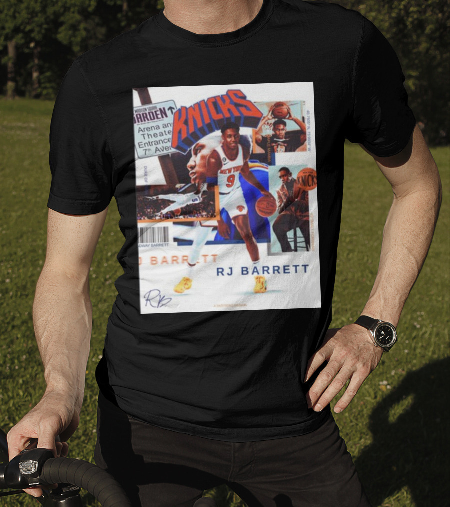 Madison Square Garden Knicks RJ Barrett 9 T-Shirt