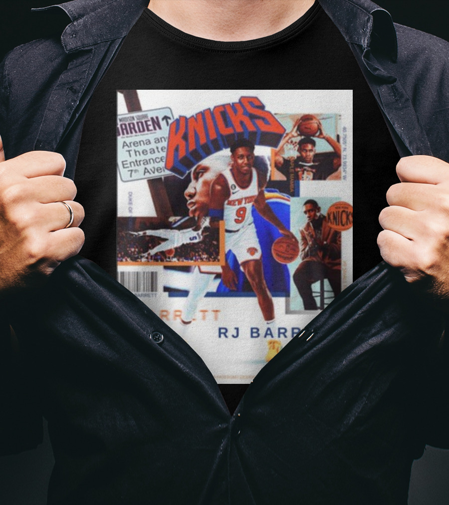 Madison Square Garden Knicks RJ Barrett 9 T-Shirt