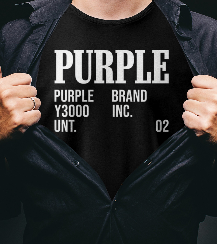 Cristina Pache Purple Y3000 Brand Inc Unt 02 T-Shirt