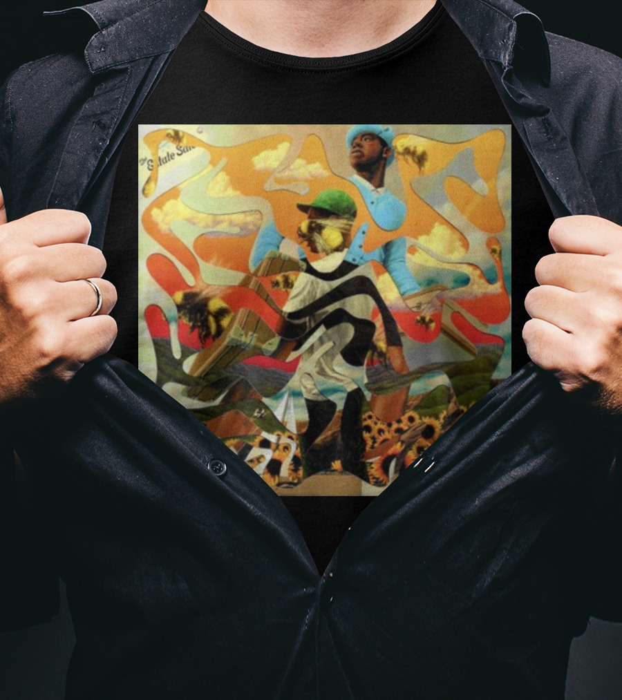 Call Me If You Get Lost Estate Sale Flower Boy Album Art Puzzle T-Shirt