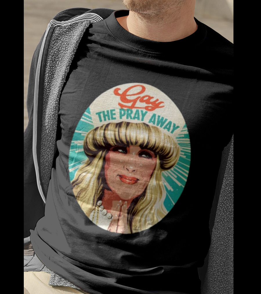 Nordacious Gay The Pray Away Divine Iconic Image T-Shirt