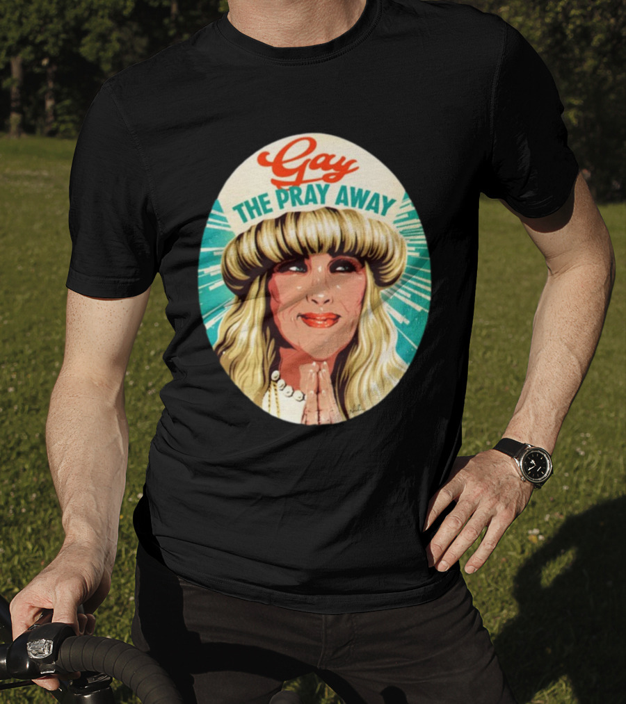 Nordacious Gay The Pray Away Divine Iconic Image T-Shirt