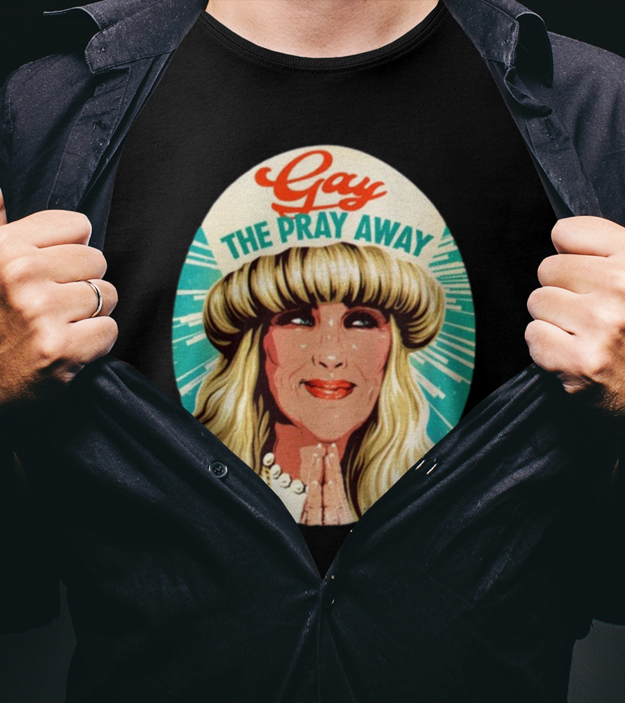 Nordacious Gay The Pray Away Divine Iconic Image T-Shirt