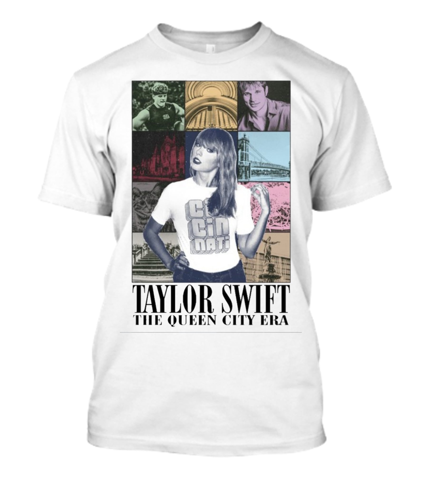 Taylor Swift Cincinnati The Queen City Era T-Shirt