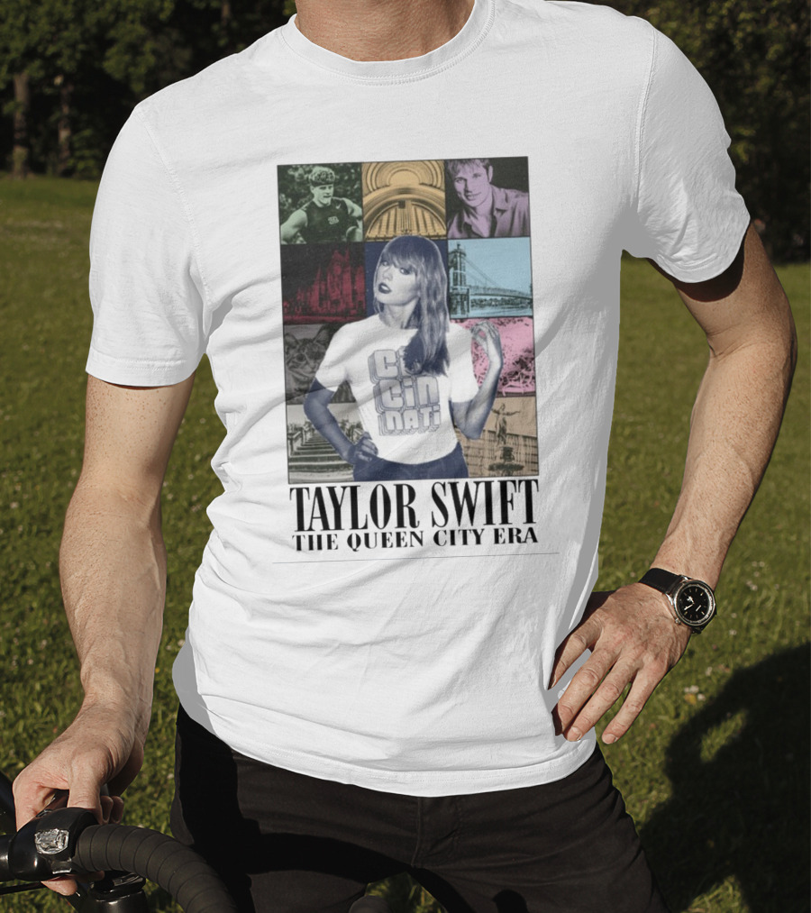 Taylor Swift Cincinnati The Queen City Era T-Shirt