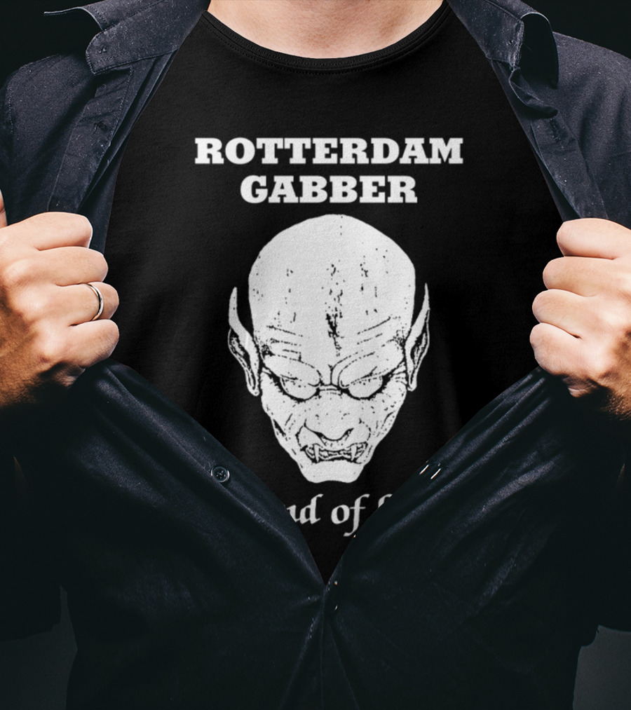 ROTTERDAM GABBER SOUND OF HELL Demon Head T-Shirt