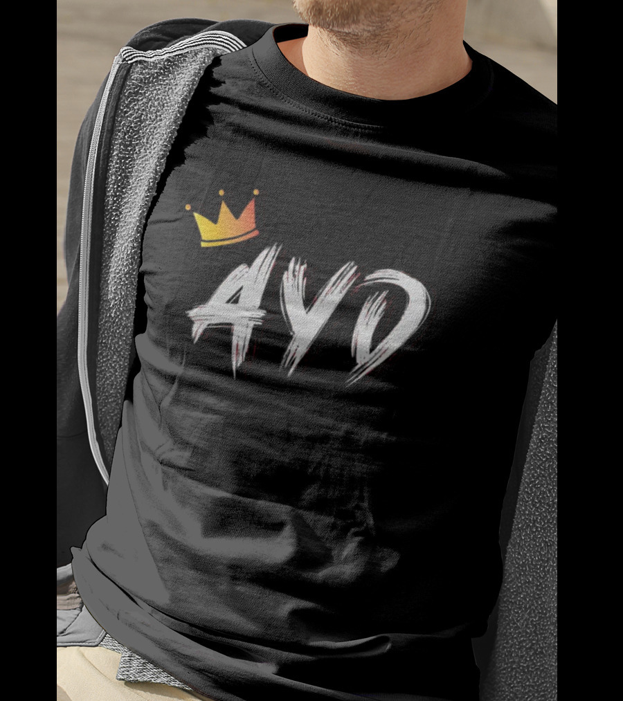 AYD Crown Graffiti Style With Royalty T-Shirt
