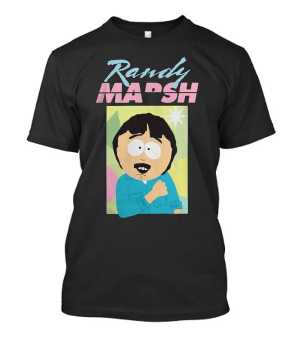 Randy Marsh Retro Pastel Cartoon Character T-Shirt