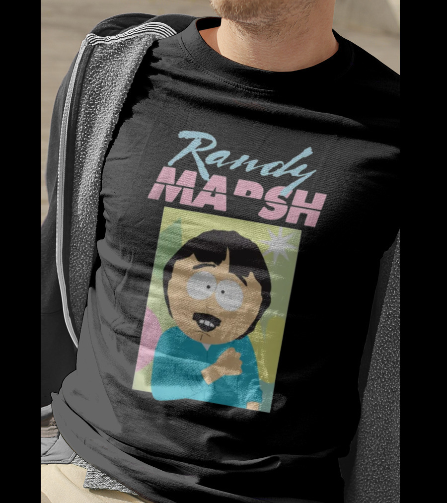 Randy Marsh Retro Pastel Cartoon Character T-Shirt