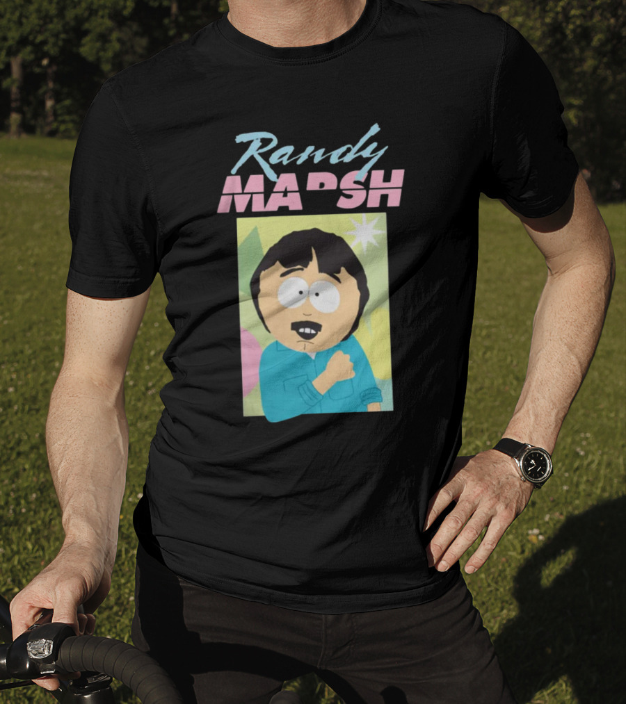Randy Marsh Retro Pastel Cartoon Character T-Shirt