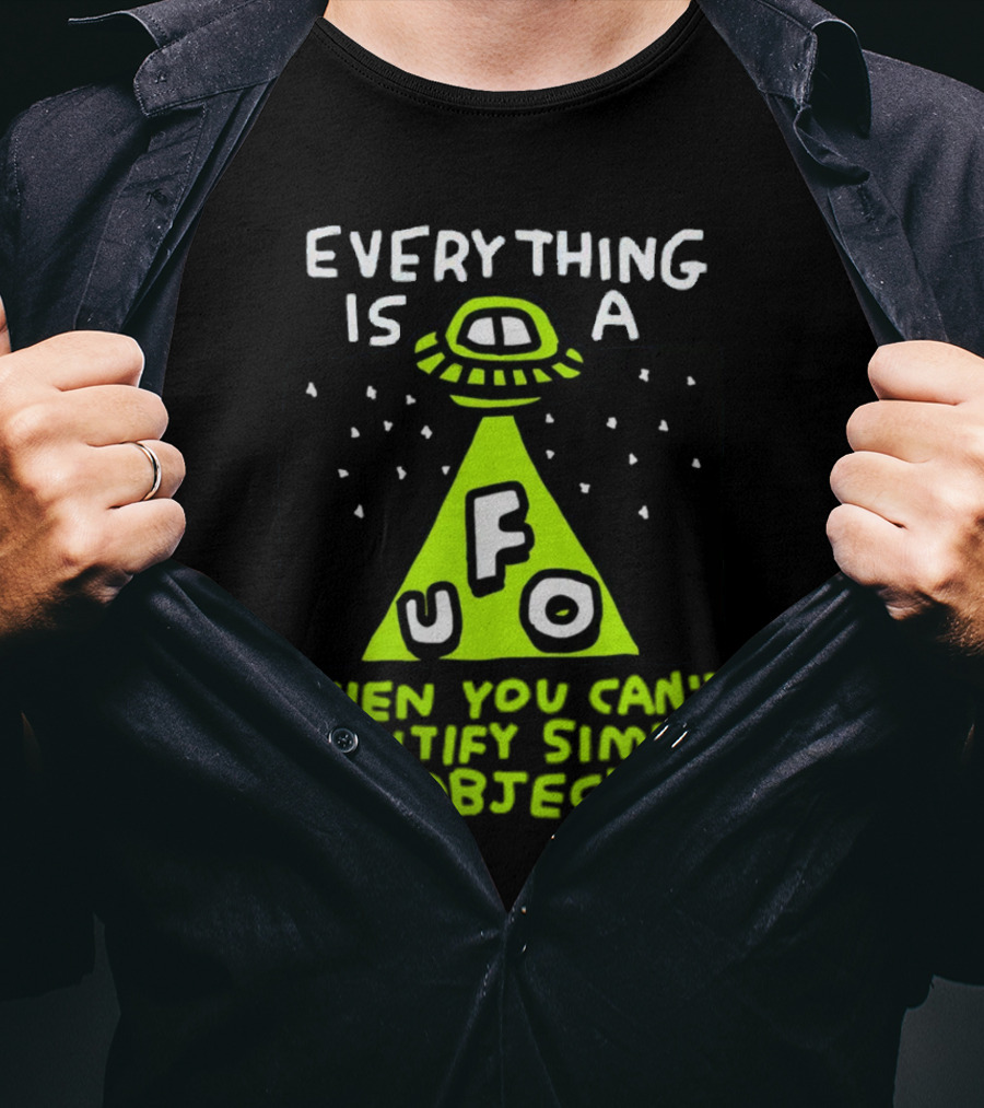 Everything Is A UFO When You Can't Identify Simple Objects T-Shirt